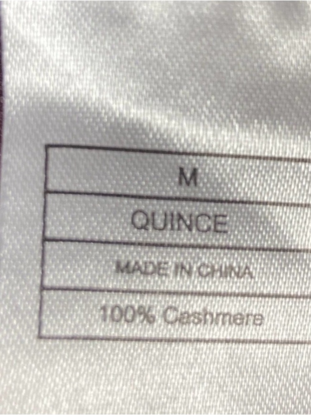 Quince 100% Cashmere Sweater Women’s V Neck Burgundy Quiet Luxury Medium - Picture 5 of 8
